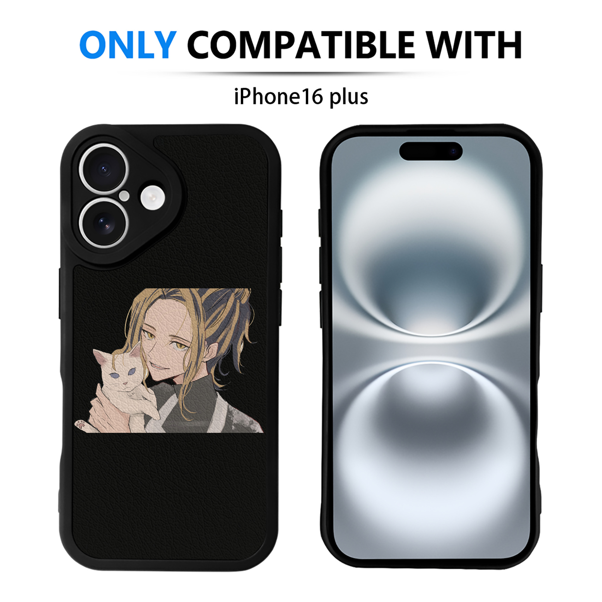（画像用） 東京リベンジャーズ Tokyo Revengers 【iPhone 16シリーズ対応】シリコンスマホケース（レザー調） 材質：シリコン